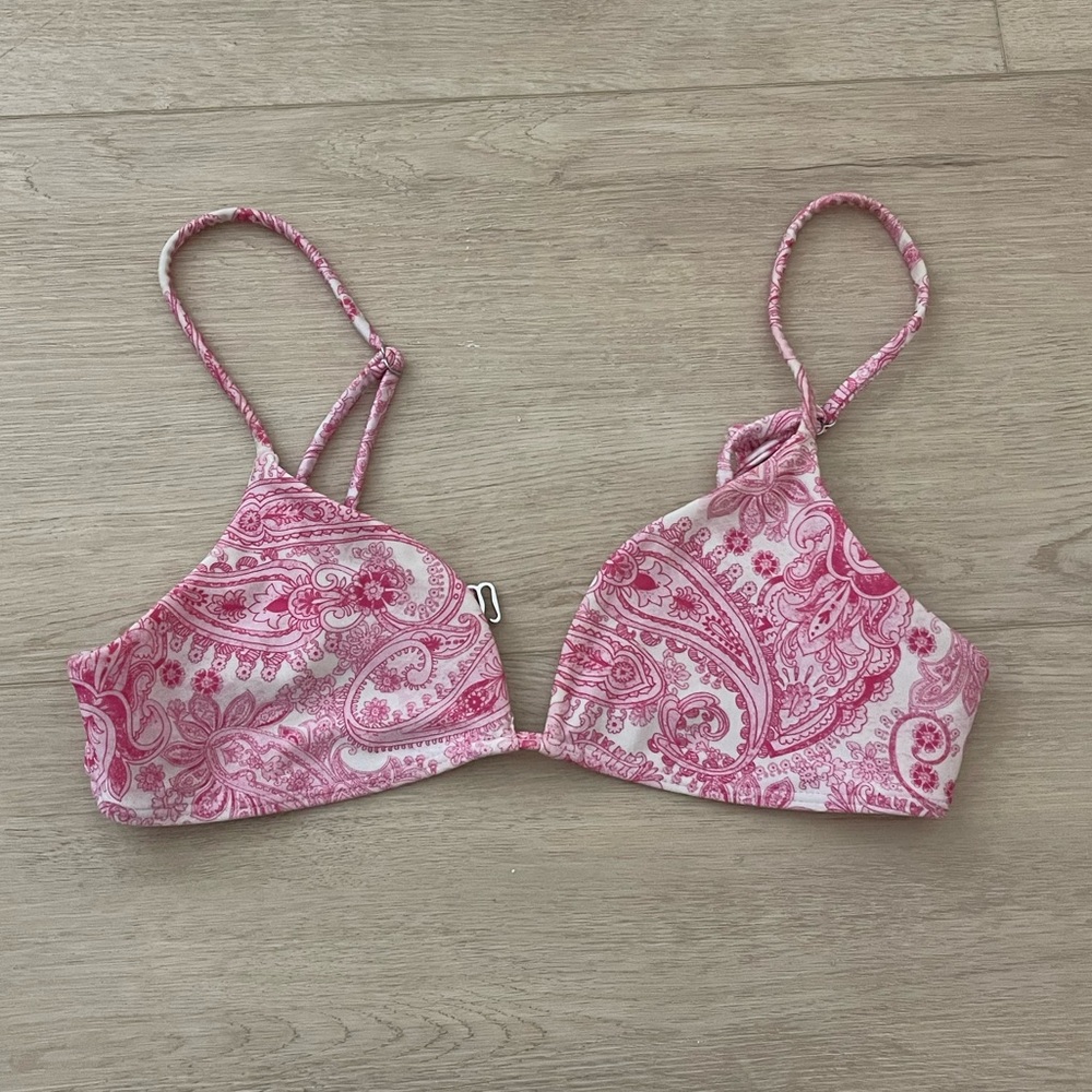 Frankie’s Bikinis Francesca Bralette Triangle Bikini Top